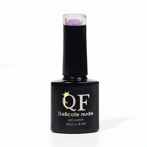Гель лак для ногтей DELICATE NUDE, 3-х фазный, 8 мл, LED/UV, цвет фиолетовый (35) - Queen fair фото 7