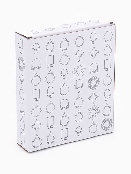 Зеркало декоративное, с увеличением х2, двустороннее, 13.8?17 см, (d=10 см), цвет бронзовый - Qf фото 2