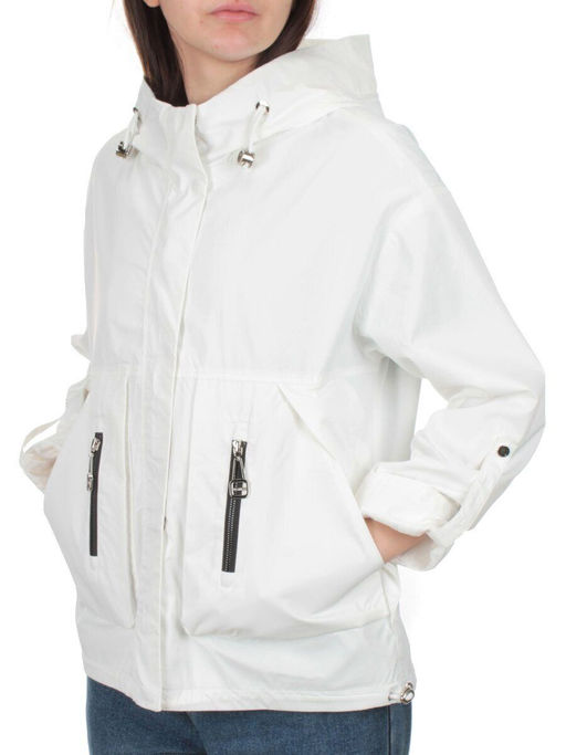 8051 WHITE Ветровка женская LYDIA - Фабричный китай фото 3