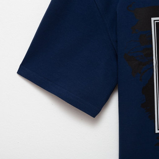 Футболка мужская MINAKU "Key" цвет синий, р-р 52