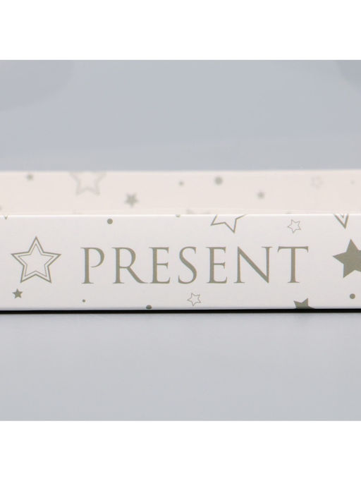 Цена за 5 шт. Коробка кондитерская для муссовых пирожных «Звёздочки», 27×8.6×6.5 см