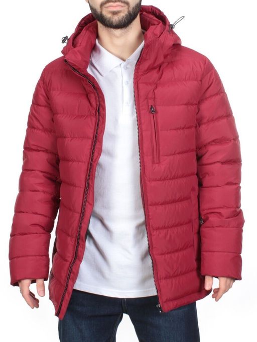4017 WINE Куртка мужская зимняя ROMADA (200 гр. холлофайбер)