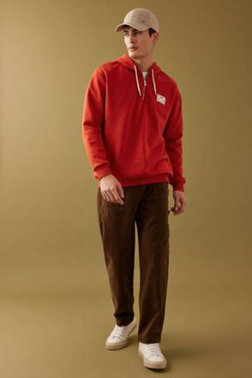 Pantolon Straight Fit Normal Kal?p Normal Bel Boru Paca Basic Duz Cepli