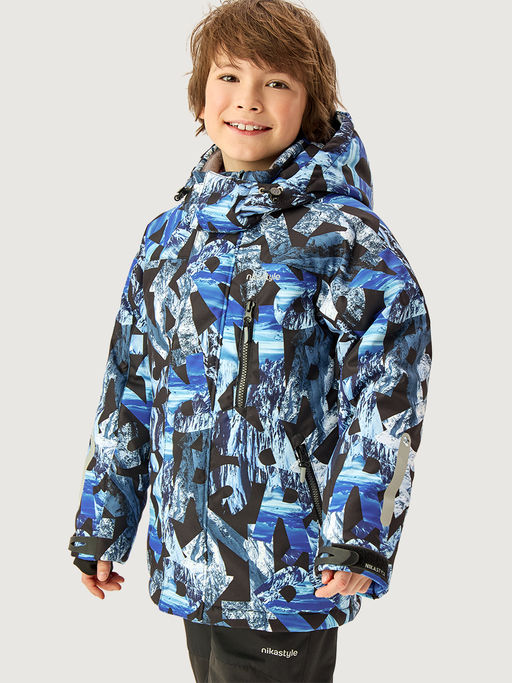 Костюм 7з2526 индиго/черный - Nikastyle фото 4