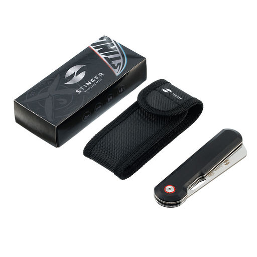 Нож складной 114 мм STINGER FK-C01-BLK фото 5