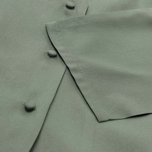 Костюм женский (рубашка, шорты) MINAKU: Casual Collection, оливковый, размер 46