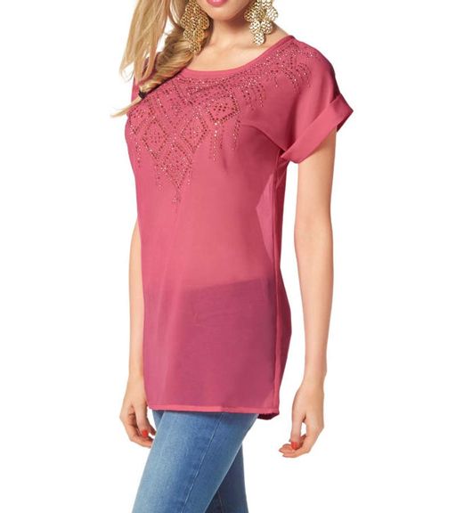 Блузка, розовая - Heine фото 3