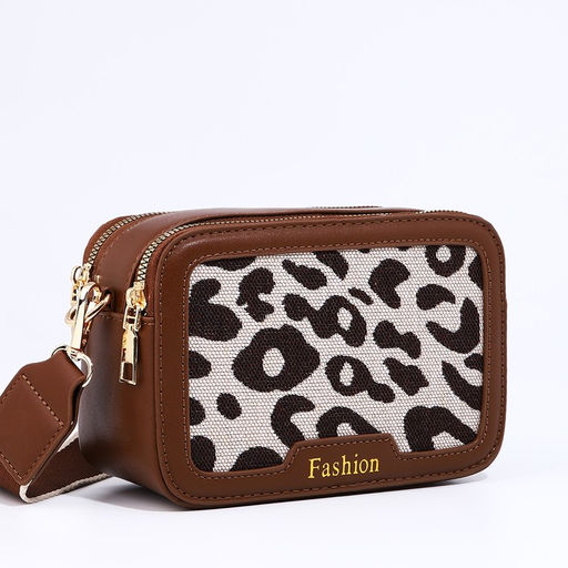 Сумка кросс-боди на молнии, цвет коричневый - Simaland фото 3