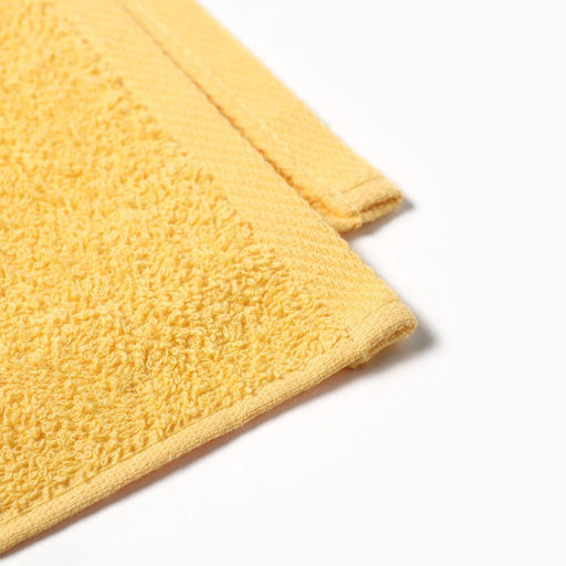 Полотенце махровое Огонь в сердце, 35?60 см, хлопок 100%, жёлтое - Этель фото 5