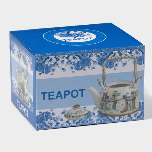 Чайник заварочный Синий дракон, 900 мл, с металлическим ситом - Simaland фото 8