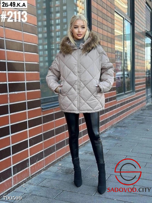 Женская повседневная зимняя куртка - Bruno фото 4