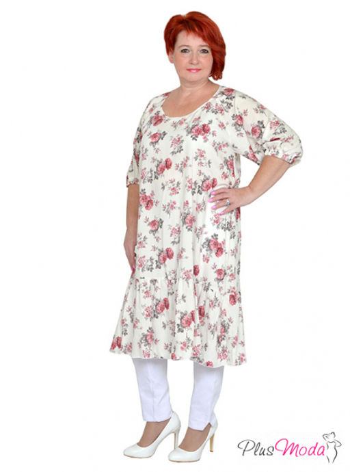 Платье Модель №1253 размеры 44-84 - Plusmoda фото 9