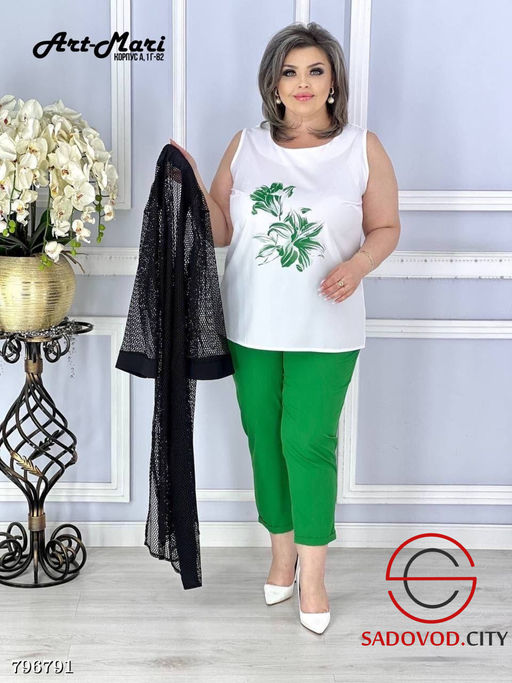 Костюм тройка Идеалвключает майку, брюки и накидку - Bruno фото 4