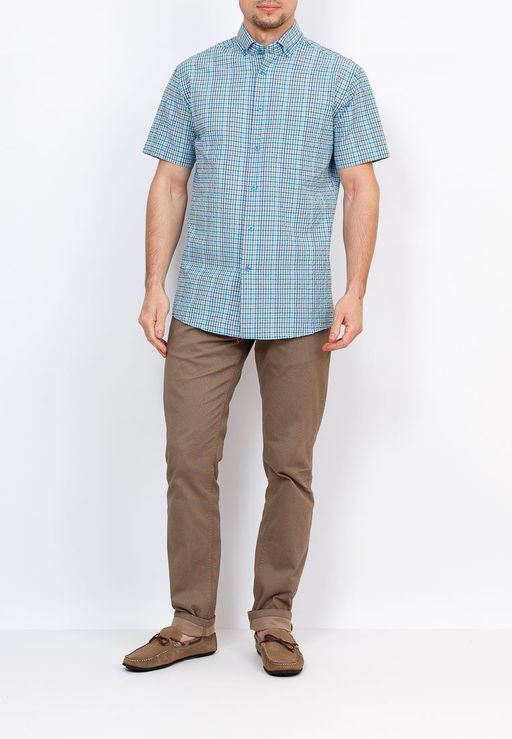 Сорочка мужская короткий рукав GREG Gb225/109/74/Z/1*  фото 5