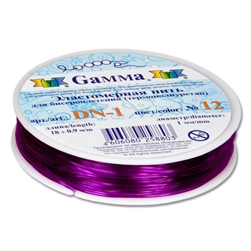 Zlatka / Gamma Эластомерная нить (термополиуретан) DN-1 d 1 мм 10 х 18 м 0.5 м