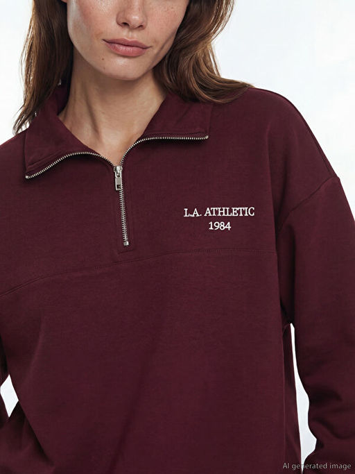 Nak??l? Soft Touch Oversize Kad?n Sweatshirt Tunik