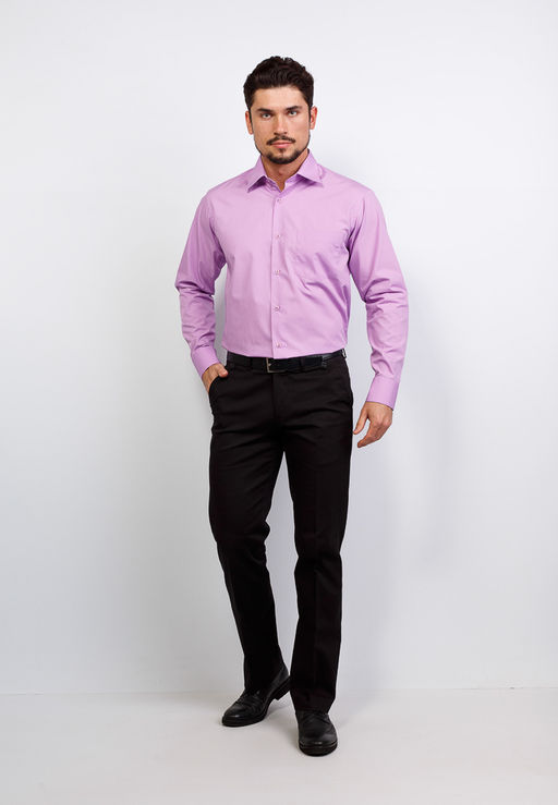 Сорочка мужская длинный рукав GREG 720/319/LDARK  фото 3