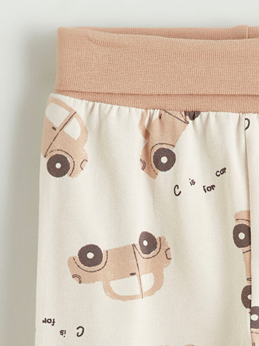 Beli Lastikli Erkek Bebek Pantolon 2li