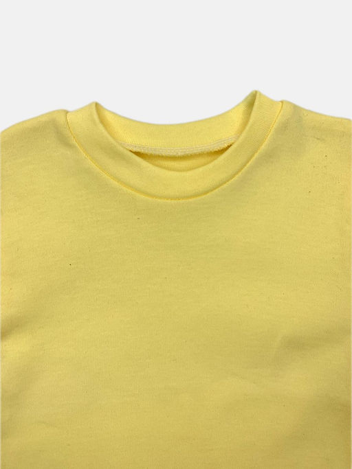 Пижама интерлок-пенье, арт.C-PJ023-ITp, желтый однотонный - Мамин малыш фото 3