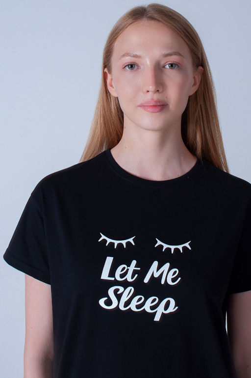 Арт. 9145 Пижама с шортами 42-50 (5 шт) Цвет:верх-черный,низ-розовый - Калинка фото 2