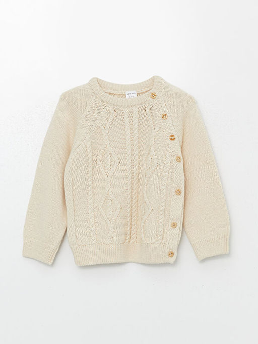 Uzun Kollu Erkek Bebek Triko H?rka