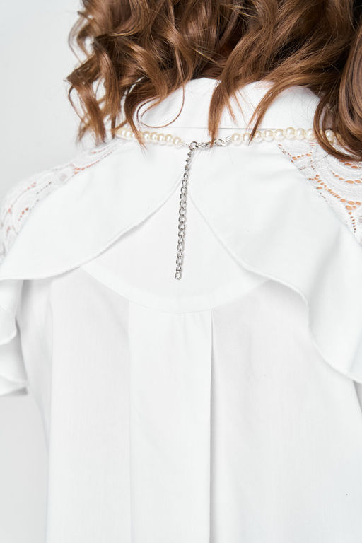 Блуза EVA GRANT 7174-1 белый