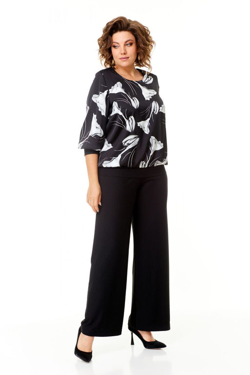 Костюм Nadin N 2164_2 черно-белый  фото 3