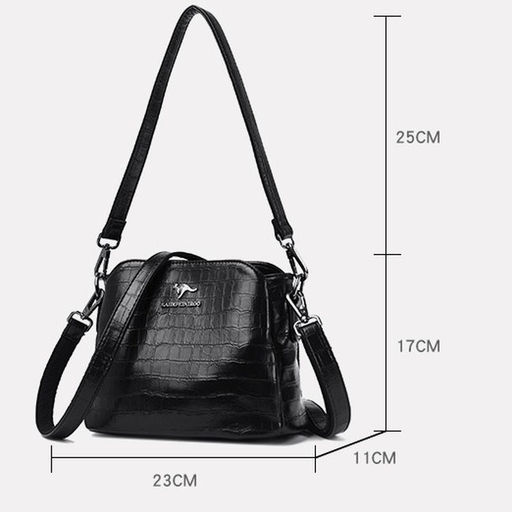 KAIDIFEINIROO Сумка женская с двумя ремнями 8172 фото 47