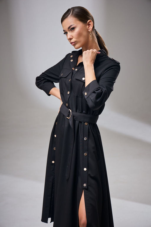 Платье Kaloris 2045W-Р черный  фото 2