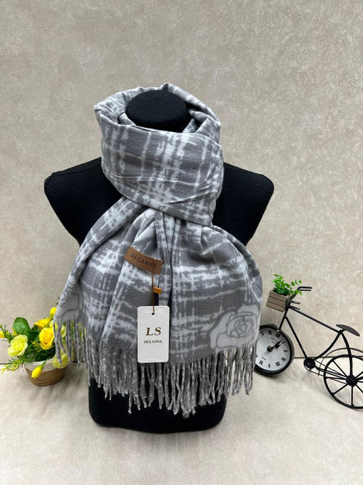 Мягкий палантин из кашемира мультицвет