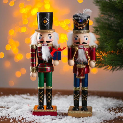 Сувенир Щелкунчики, 6?8?25 см, МИКС