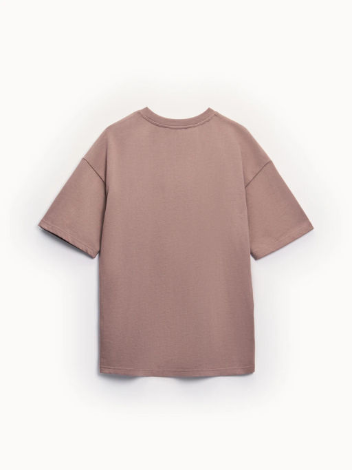 Футболка свободного кроя из хлопка OVERSIZE0826-66 / Zarina  фото 8