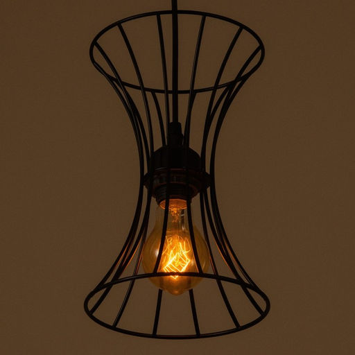 Светильник BayerLux «Анетта» Е27 40 Вт черный 16×16×23-123 см