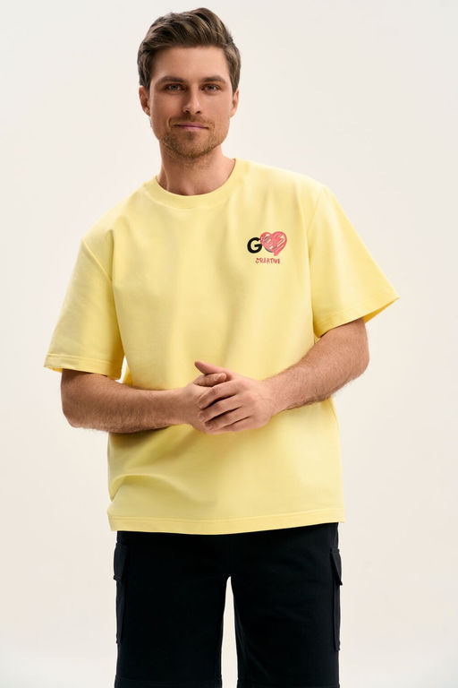 Футболка GO M1001C/05-02.176-182 лимон фото 2