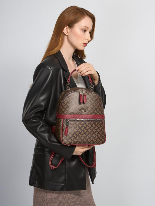 Сумка Labbra L-HF4043 coffee-l.cacao/tomato  фото 8