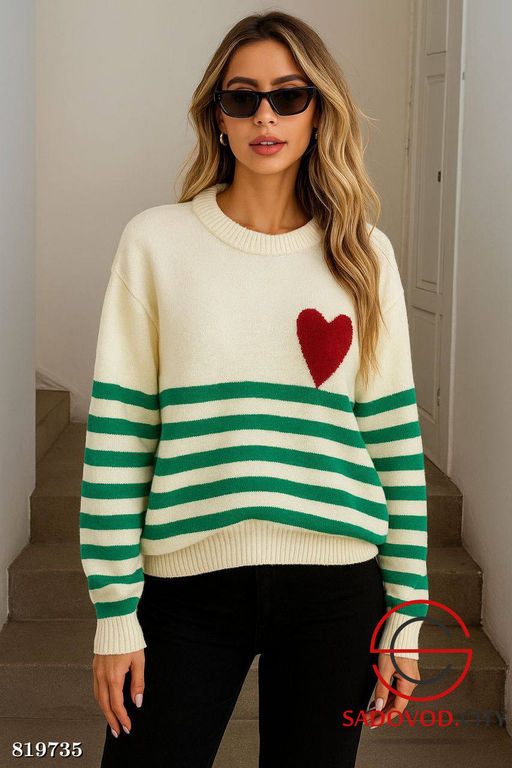 Кофта женская в полоску