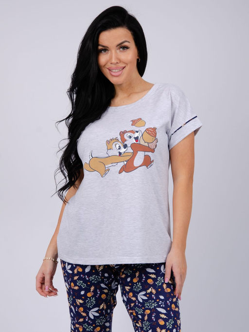 Пижама "Бурундучки 2" брюки, трикотаж