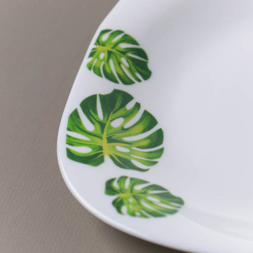 Тарелка квадратная 200 мм / FP-80XN (7242) /уп 6/48/ Монстера - Галеонтрейд фото 14