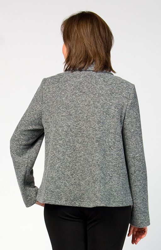 Элегантный жакет силуэта трапеция - Ckc collections фото 2