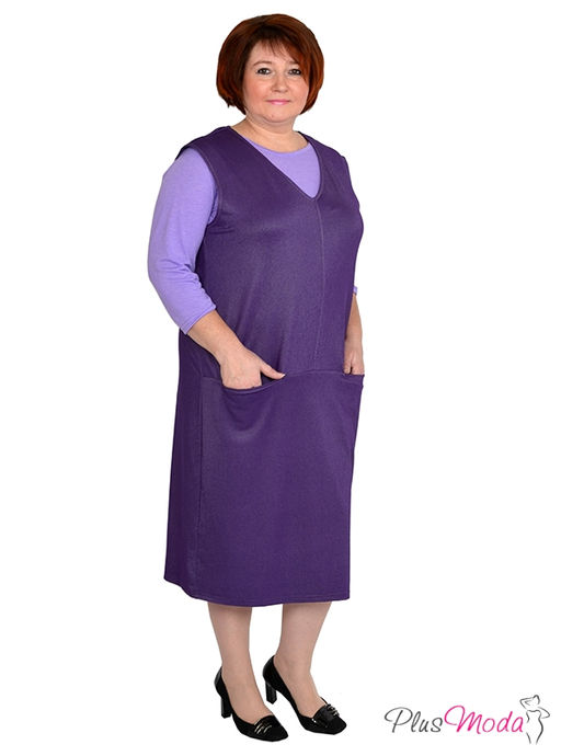 Платье Модель №551 размеры 44-84 - Plusmoda фото 3