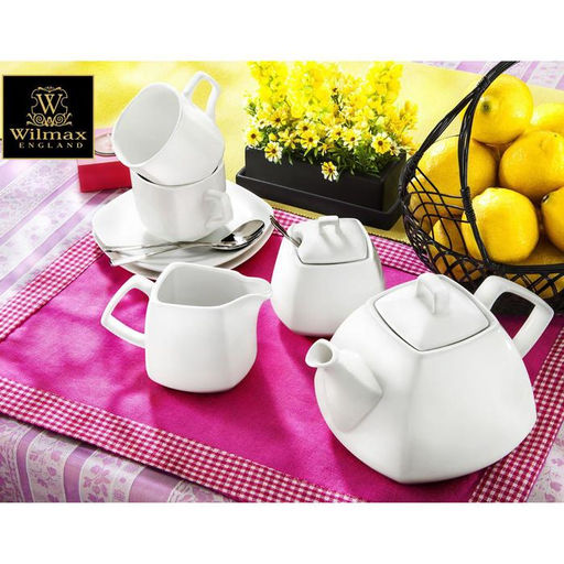 Чайник заварочный Wilmax Ilona, 1.05 л, фарфор, белый