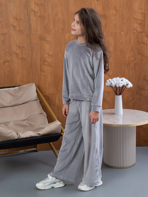 Костюм для девочек Боня Серый - Modamica фото 2