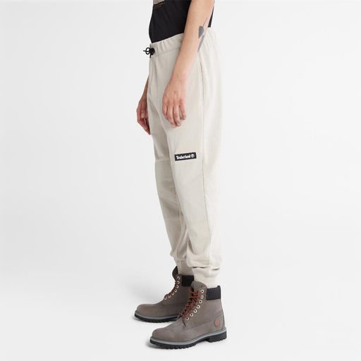 Брюки Timberland Cargo Sweatpant Mixed Media Regular бежевые  фото 4
