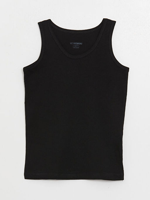 Bisiklet Yaka Basic Erkek ?ocuk Atlet 2li - Waikiki фото 2