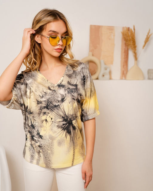 Футболка с вырезом мыс 17.3.4 - Sahar art lab фото 4