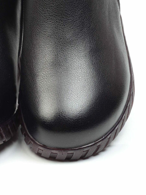 01-5507 BLACK Ботинки демисезонные (натуральная кожа, байка) - No name фото 15