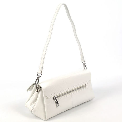 Женская кожаная сумка багет 0048-3 - Cidirro фото 4