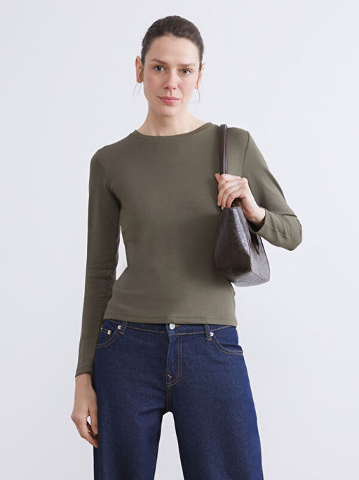 Bisiklet Yaka Kad?n Body