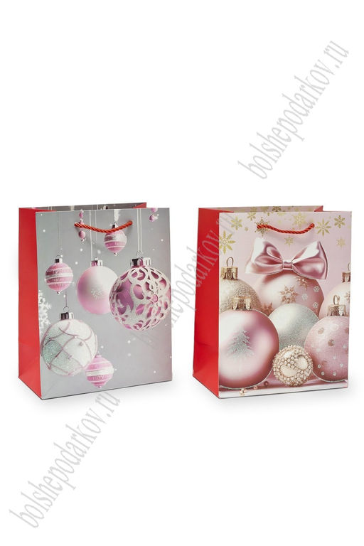 Пакет Новогодний 18*23*10 см (12 шт) SF-7568, микс №32 - Больше подарков фото 3