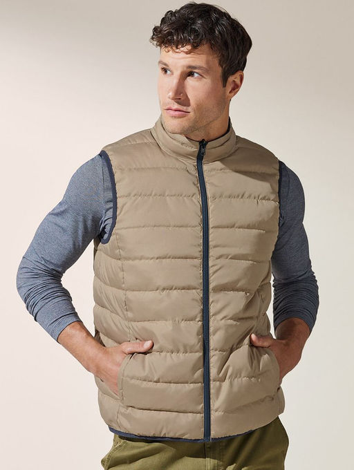 Мужской двухсторонний стеганый жилет LIVERGY  фото 3